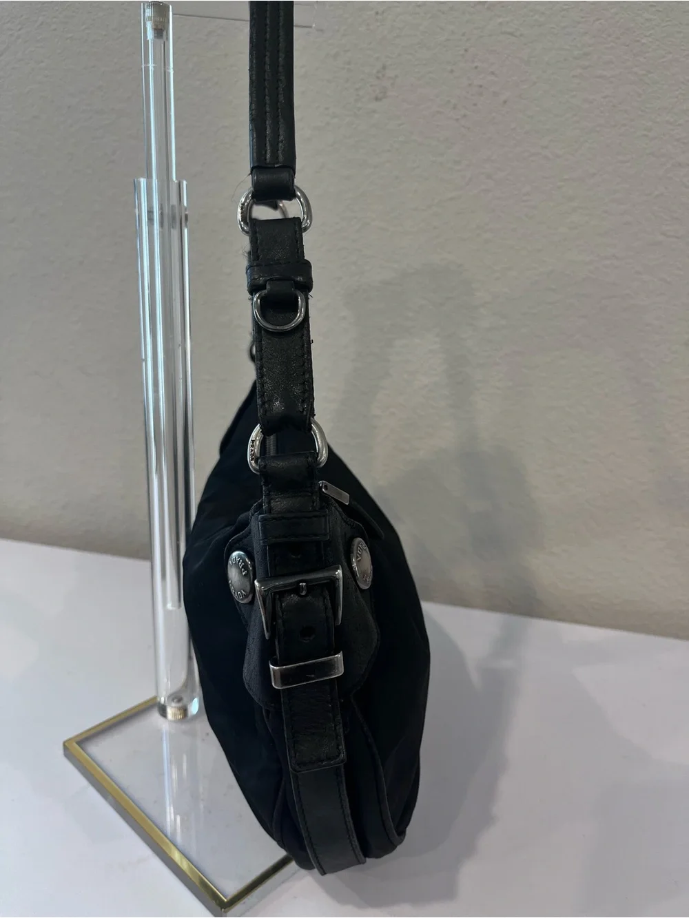 PRADA VINTAGE TESSUTO NYLON HOBO.